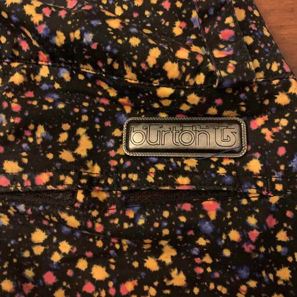 Burton Multicolored Snowboard Pant - Size Medium - Picture 2 of 4